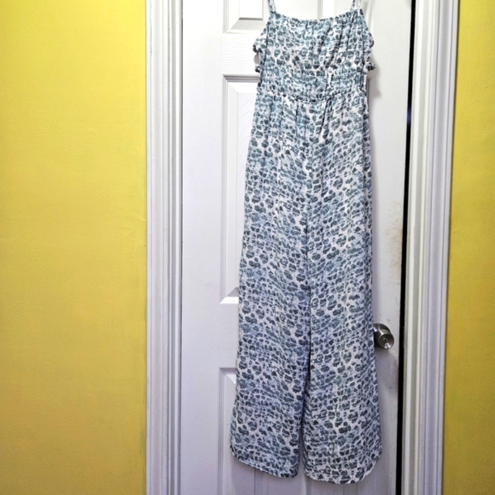 Floral Print Jumpsuit